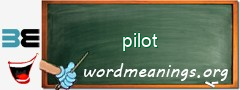 WordMeaning blackboard for pilot